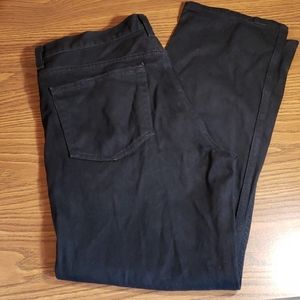 Men's black jeans